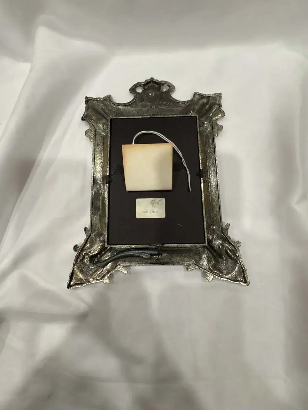 Vintage 5x7 Ornate Baroque Style Metal Picture Frame  Unbranded